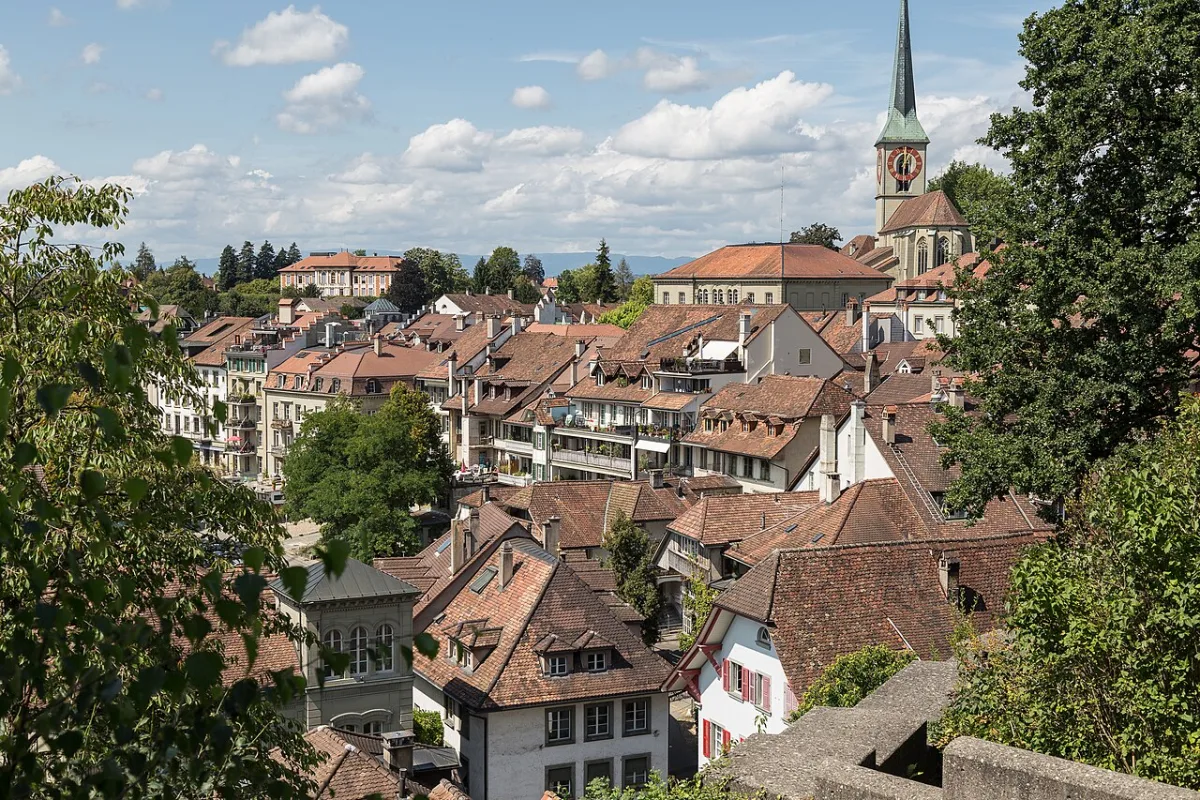 Photovoltaik-Anlage auf einem Haus in Burgdorf